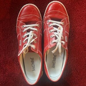 Josef Seibel Red Sneakers